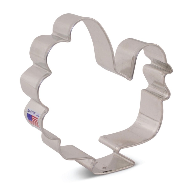Turkey Cookie Cutter 3-5/8"