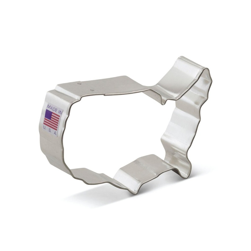 USA Map Cookie Cutter 4"