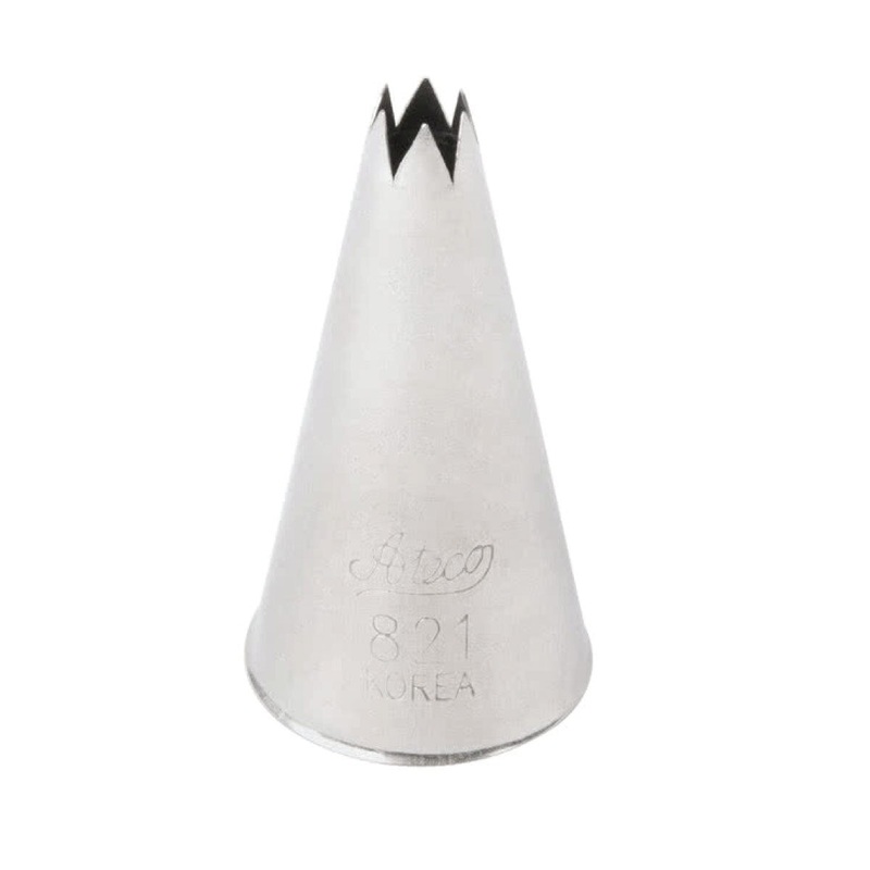 Ateco #821 Open Star Cake Tip 3/16"