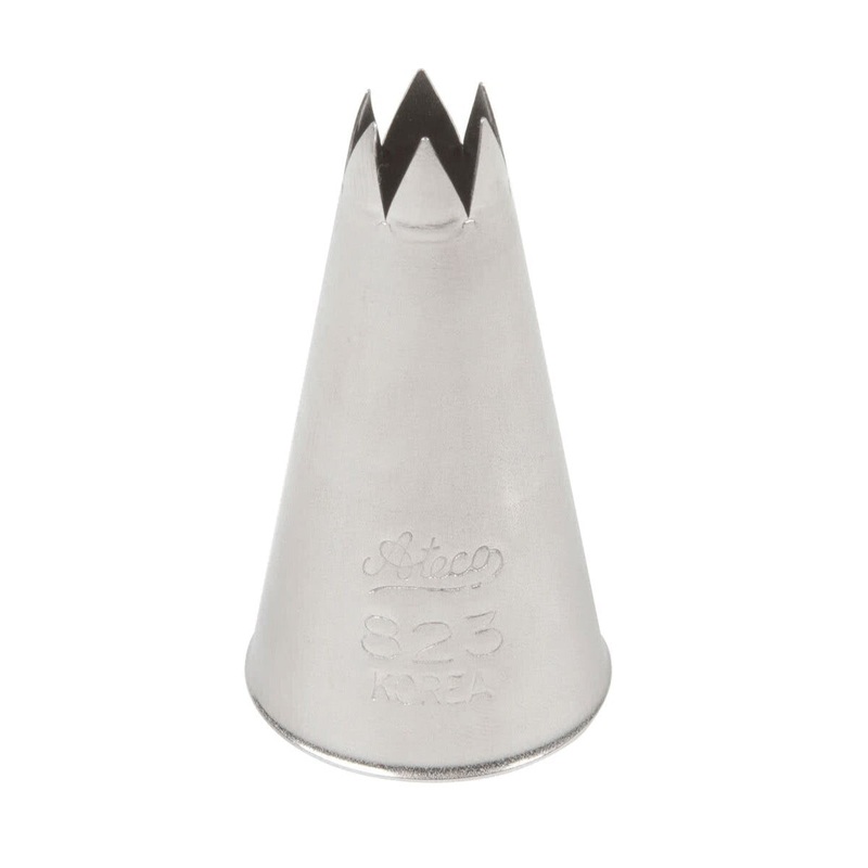 Ateco #823 Open Star Cake Tip 5/16"