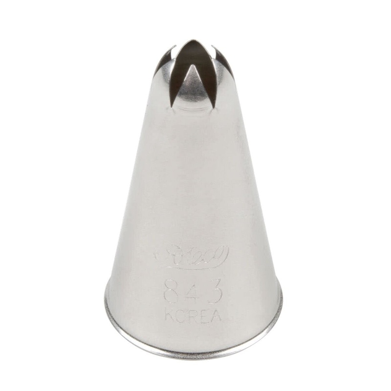 Ateco #843 Closed Star Cake Tip 5/16"