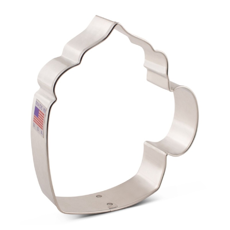 Flour Box Bakery's Coffee Mug Cookie Cutter 4"