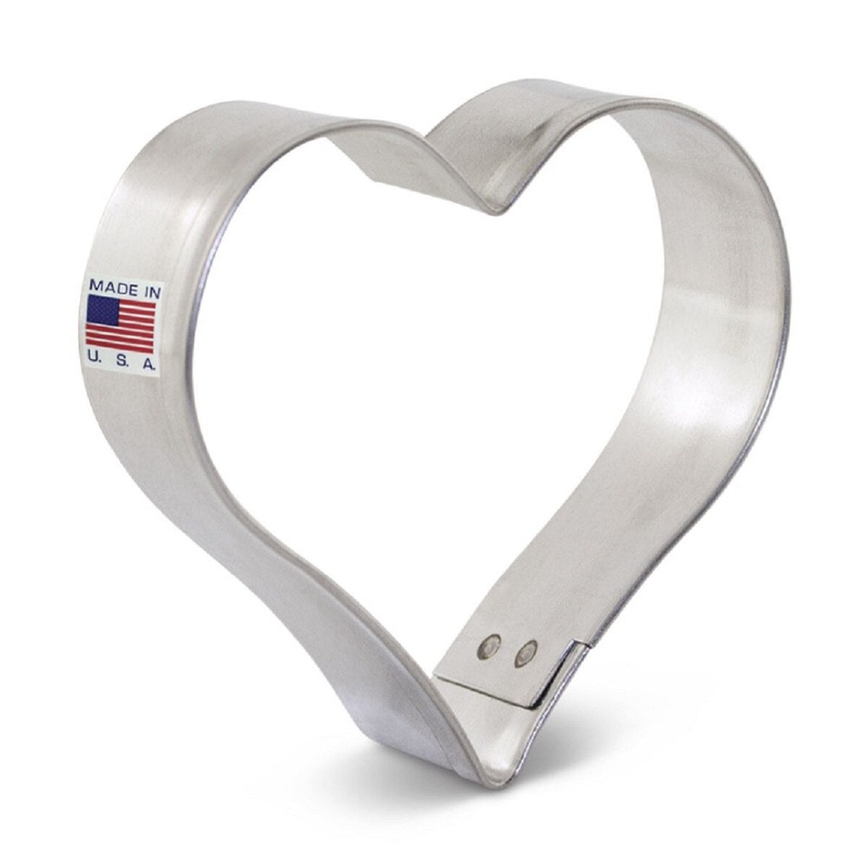 Mini Heart Cookie Cutter 2"