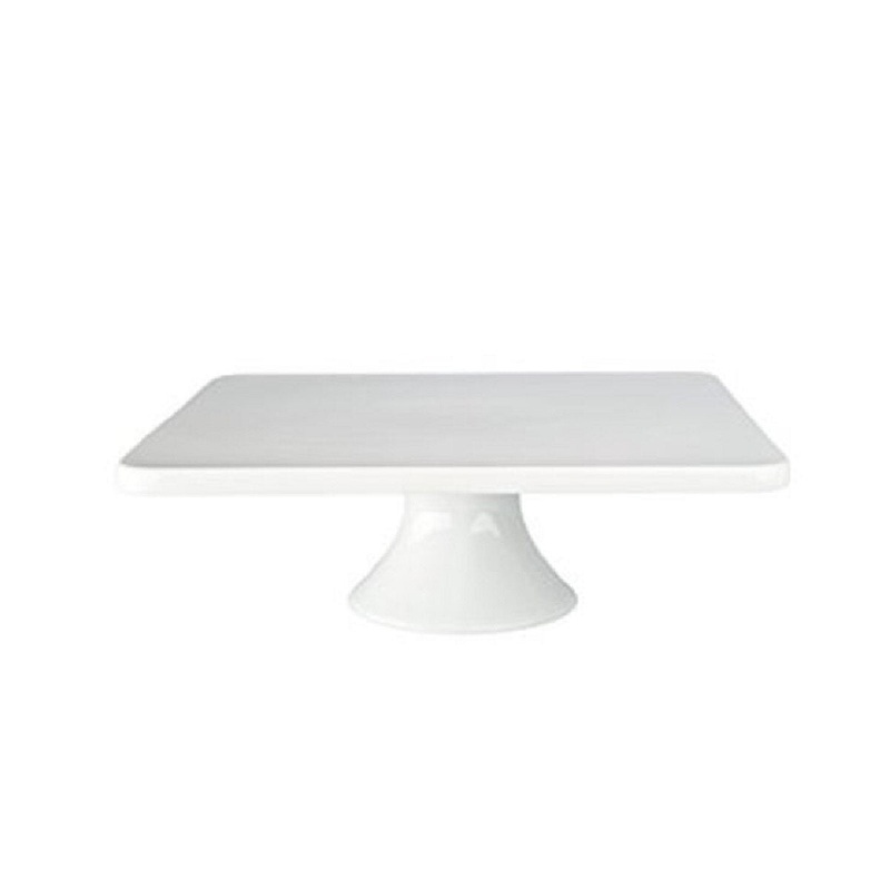 11" x 3.75" Square Cake Stand
