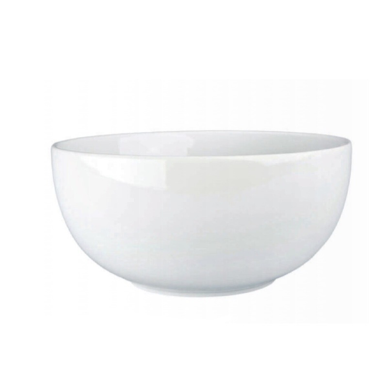 2.5 Qt Round 9" White Serving Bowl