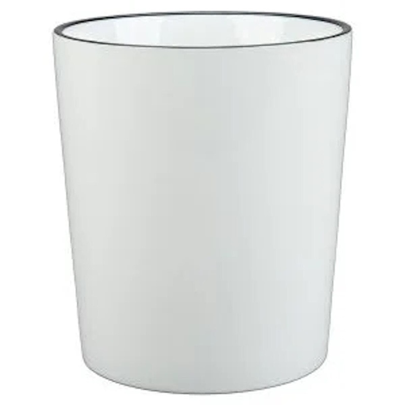 2-Qt Utensil Crock with Black Rim