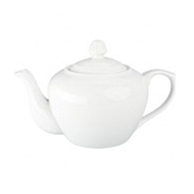 32 oz. Teapot - White