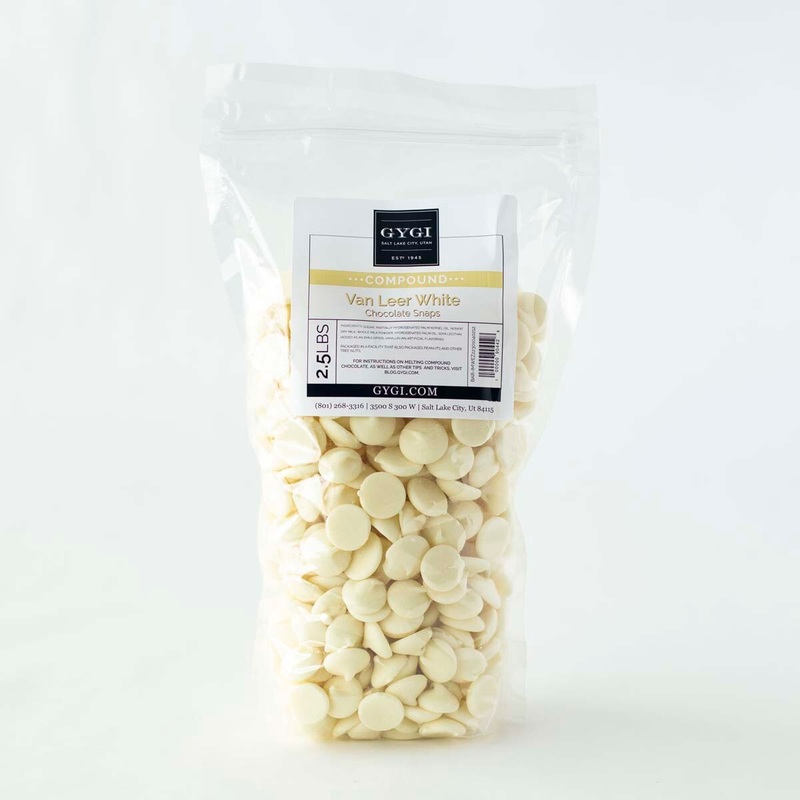 White Chocolate Snaps - 2.5 lb. Bag