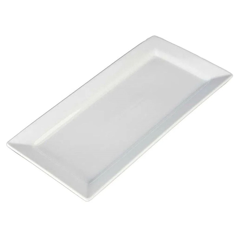18x11 White Platter