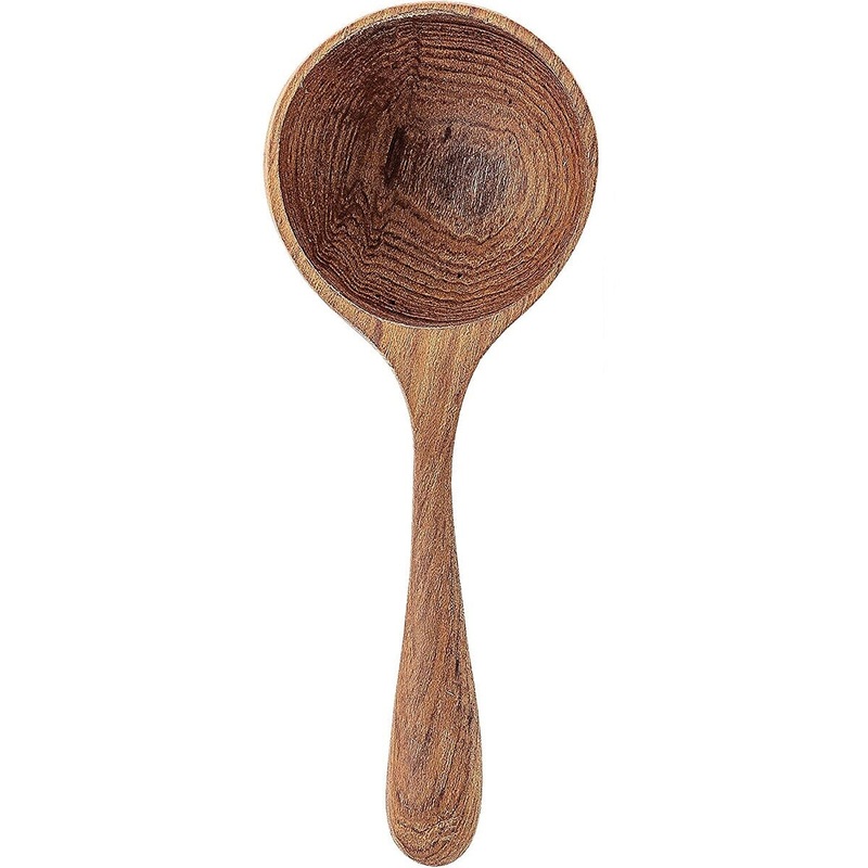 5" Hand Carved Teakwood Spoon