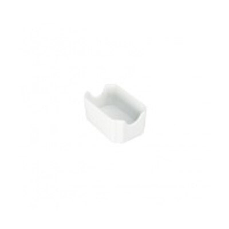 White Sugar Pouch Holder - 4.5"