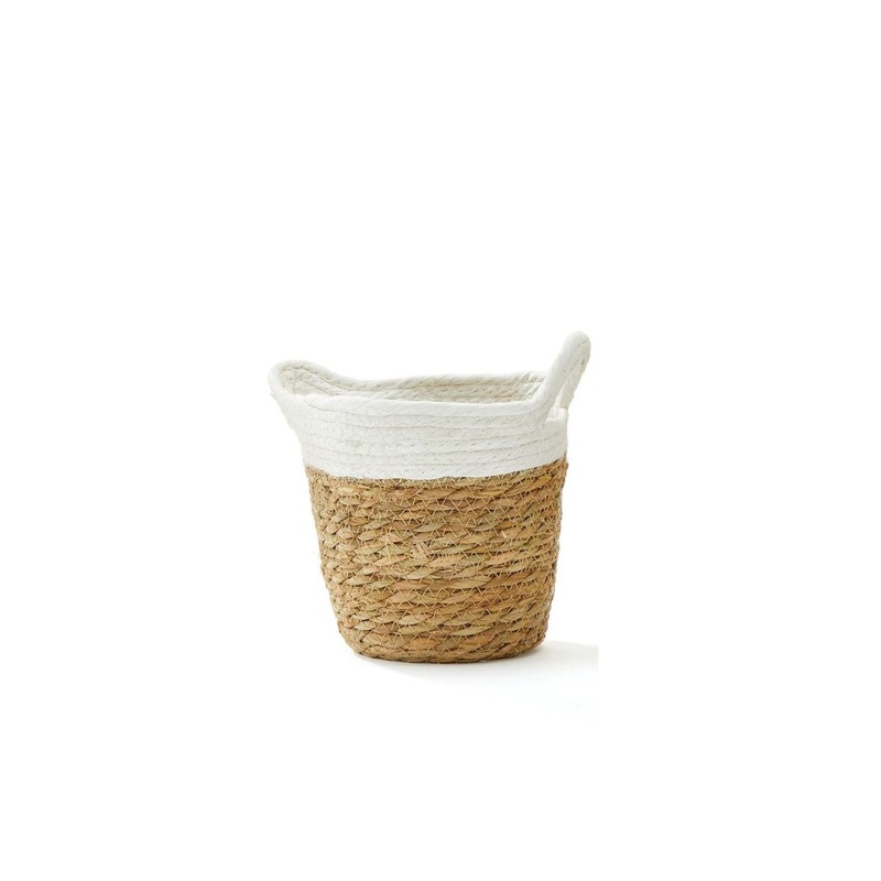 Large Grass/Paper Rope Basket(dis)