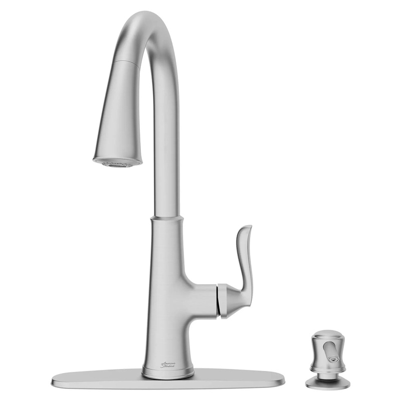 Northport One-Handle Pull-Down Kitchen Faucet With Soap Dispenser