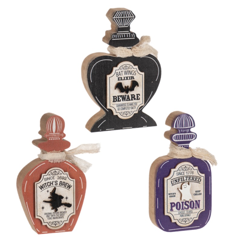Spooky Potion Bottles