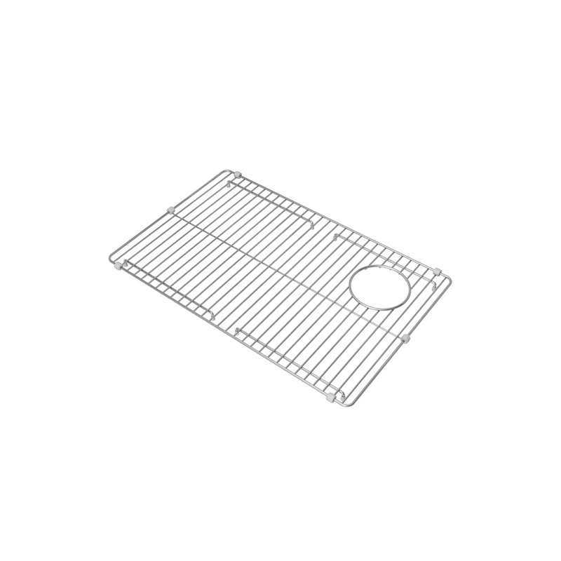 Avery 30-Inch Single Bowl Kitchen Sink Grid