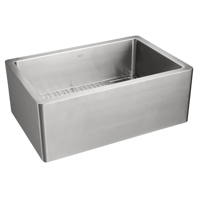 Avery 30 x 20-Inch Stainless Steel Undermount or Flush Mount Single Bowl Apron Front Kitchen Sink