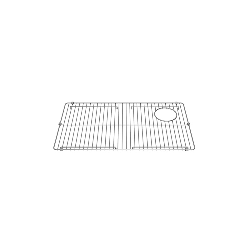 Avery 33-Inch Single Bowl Kitchen Sink Grid