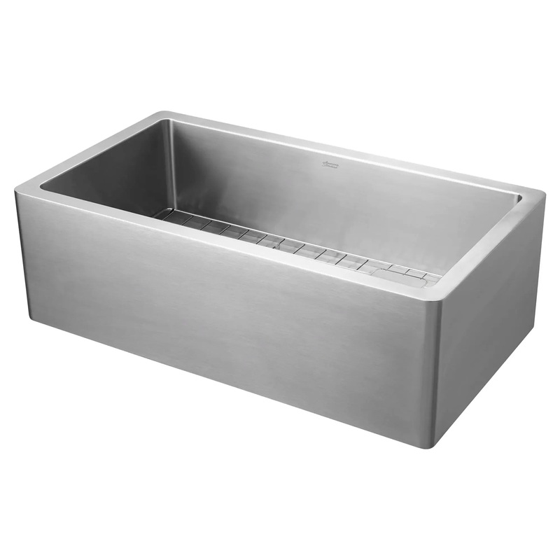 Avery 36 x 20-Inch Stainless Steel Undermount or Flush Mount Single Bowl Apron Front Kitchen Sink