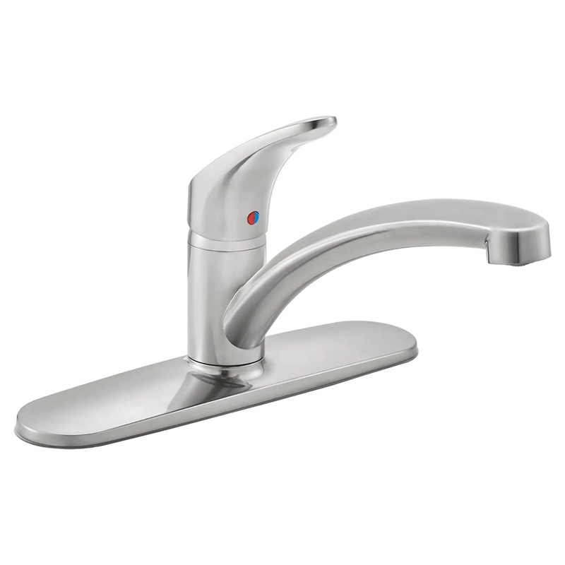 Colony 25 x 22-Inch Stainless Steel Single-Bowl ADA Kitchen Sink With Colony PRO Single Control Faucet System