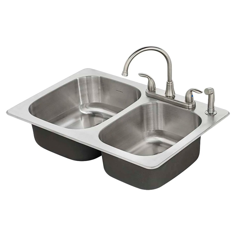 Fairport 33X22 Db Ss Kitchen Sink Kit