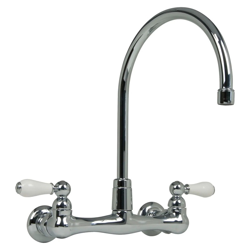 Heritage 2-Handle Wall Mount Kitchen Faucet 2.2 gpm/8.3 L/min