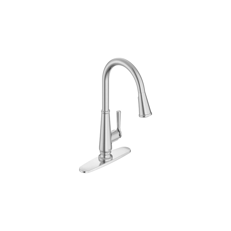 Palestra Single-Handle Pull-Down Dual Spray Kitchen Faucet 1.8 GPM/6.8 L/min