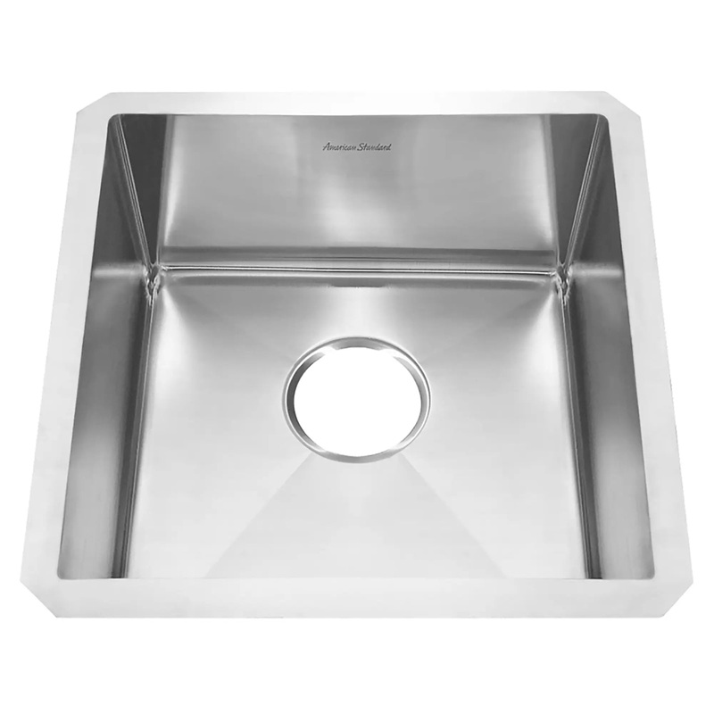 Pekoe 17 x 17-Inch Stainless Steel Undermount Single-Bowl Kitchen Sink