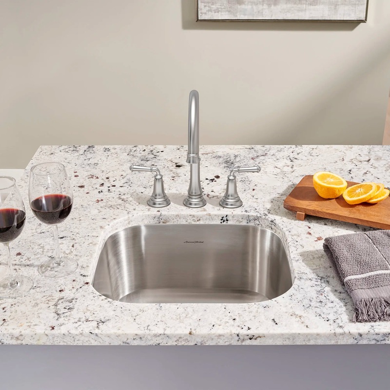 Portsmouth 18 x 16-Inch Stainless Steel Undermount Single-Bowl Kitchen Sink