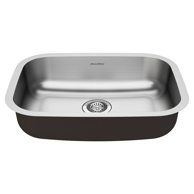 Portsmouth 23 x 18-Inch Stainless Steel Undermount Single-Bowl ADA Kitchen Sink