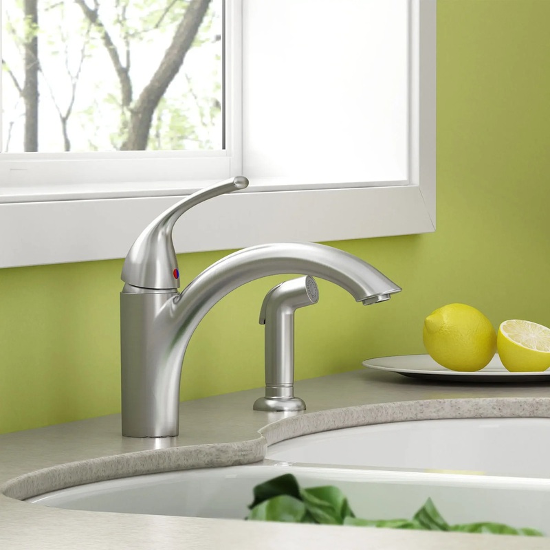 Quince Single-Handle Kitchen Faucet 2.2 gpm/8.3 L/min With Side Spray