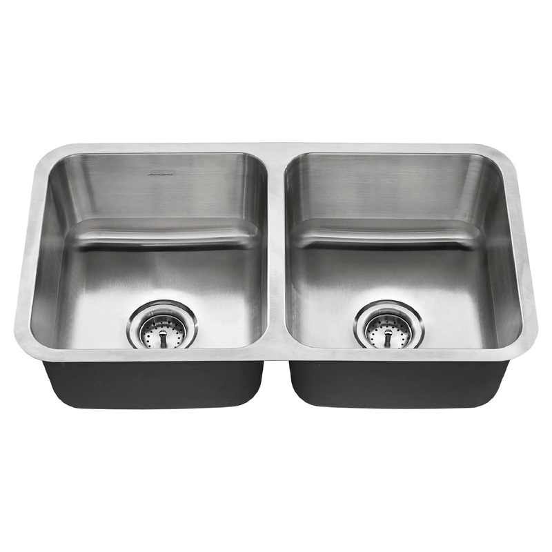 Reliant 32 x 18-Inch Stainless Steel Undermount Double-Bowl Kitchen Sink
