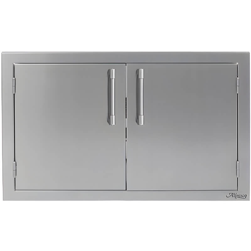 Alfresco 42 Inch Stainless Steel Double Sided Access Door - AXE-42 With Marine Armour