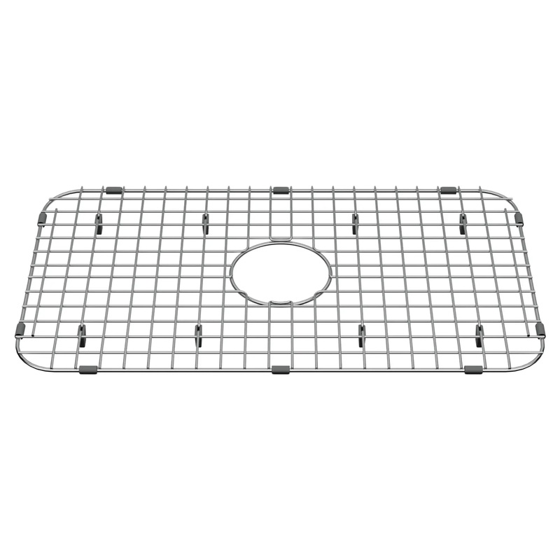Delancey 30-Inch Single Bowl Kitchen Sink Grid