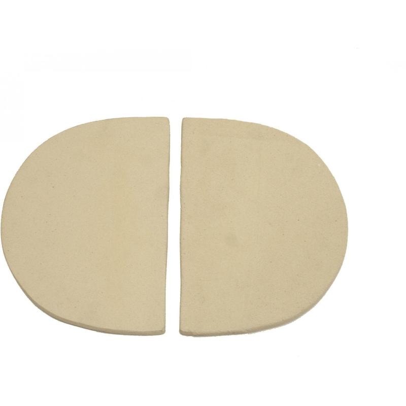 Primo Ceramic Heat Deflector Plates for Primo Oval Junior 200 - PG00325