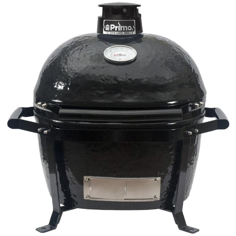 Primo Oval Junior 200 Ceramic Kamado Grill On GO Portable Carrier - PGCJRH