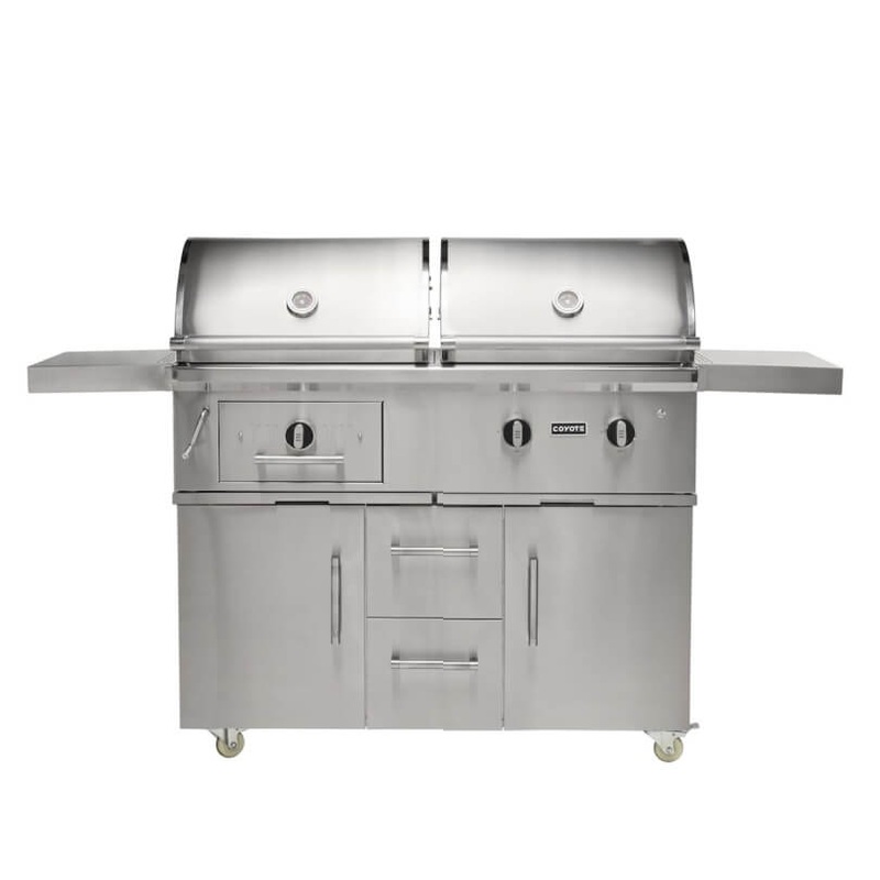 Coyote Centaur 50-Inch Dual Fuel Freestanding Grill