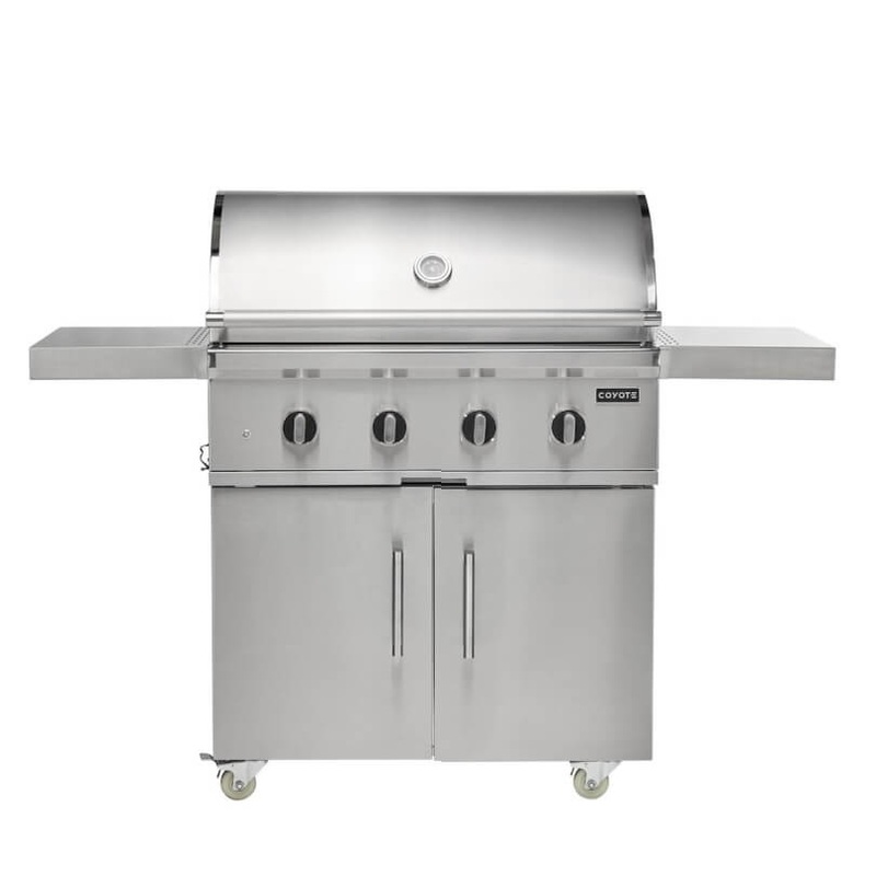 Coyote CL-Series 36-Inch 4-Burner Freestanding Gas Grill