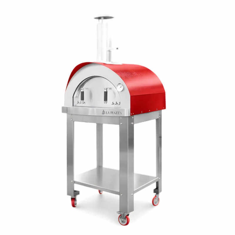 La Piazza Piccolo 33-Inch Pizza Oven With Standard Cart