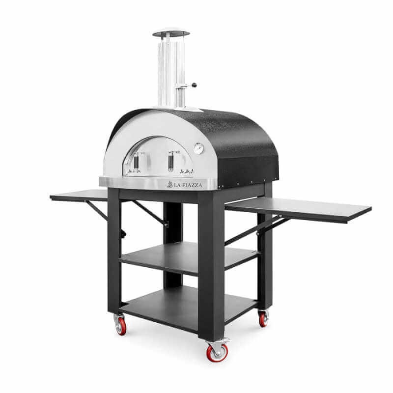La Piazza Toscana 40-Inch Pizza Oven With Premium Cart