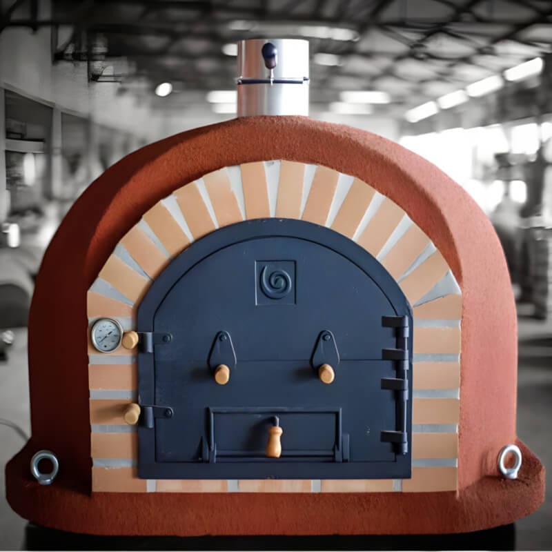 ProForno Royal Traditional Dual Fuel Brick Pizza Oven w/ Auto Gas Burner