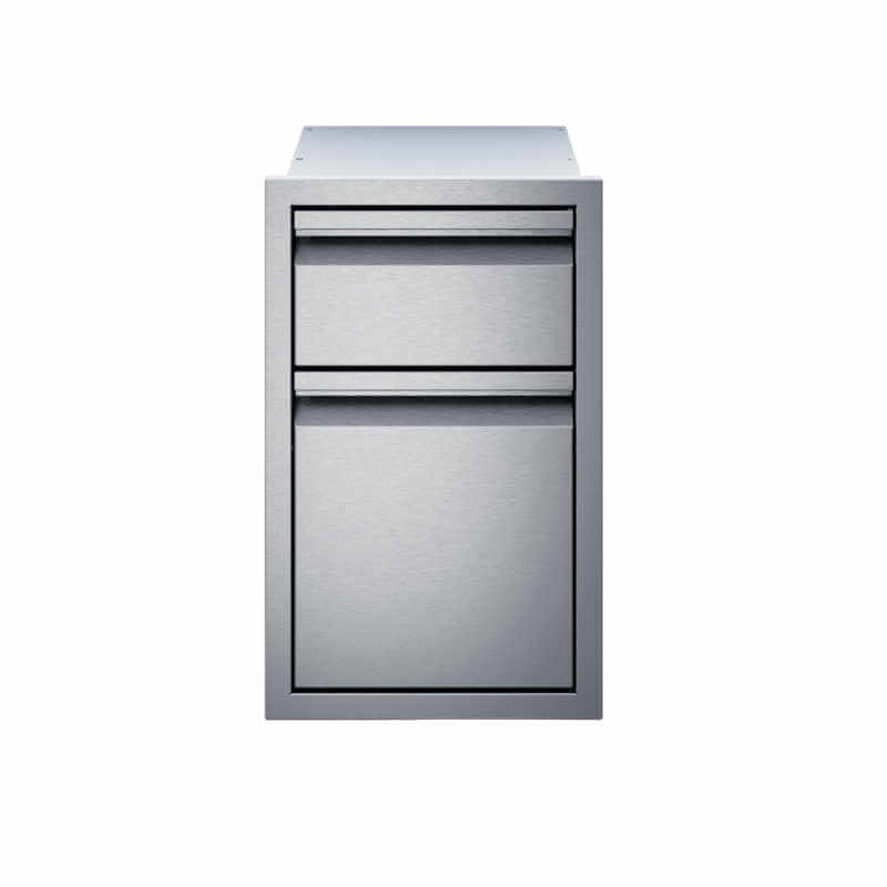 Twin Eagles 13-Inch Stainless Steel Double Access Drawer - TESD132