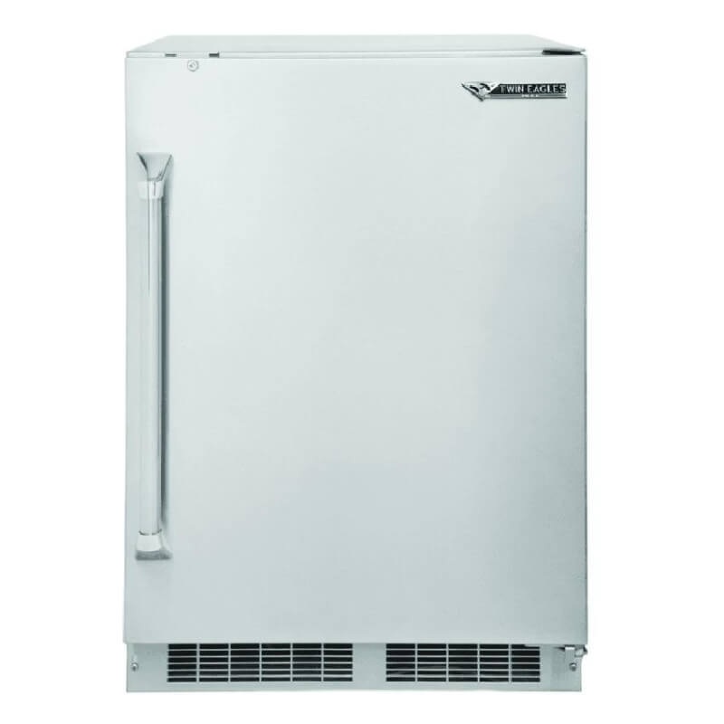 Twin Eagles 24-Inch 5.1 Cu. Ft. Outdoor Refrigerator - TE24F