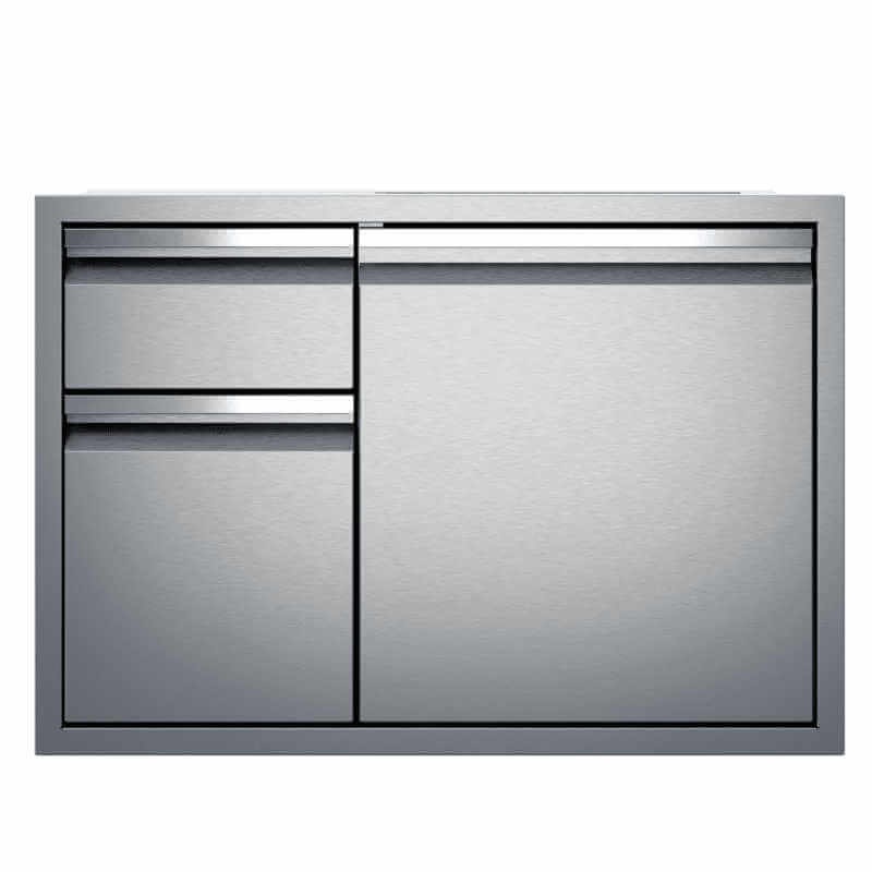Twin Eagles 30-Inch Stainless Steel Access Door & Double Drawer Combo - TEDD302-B