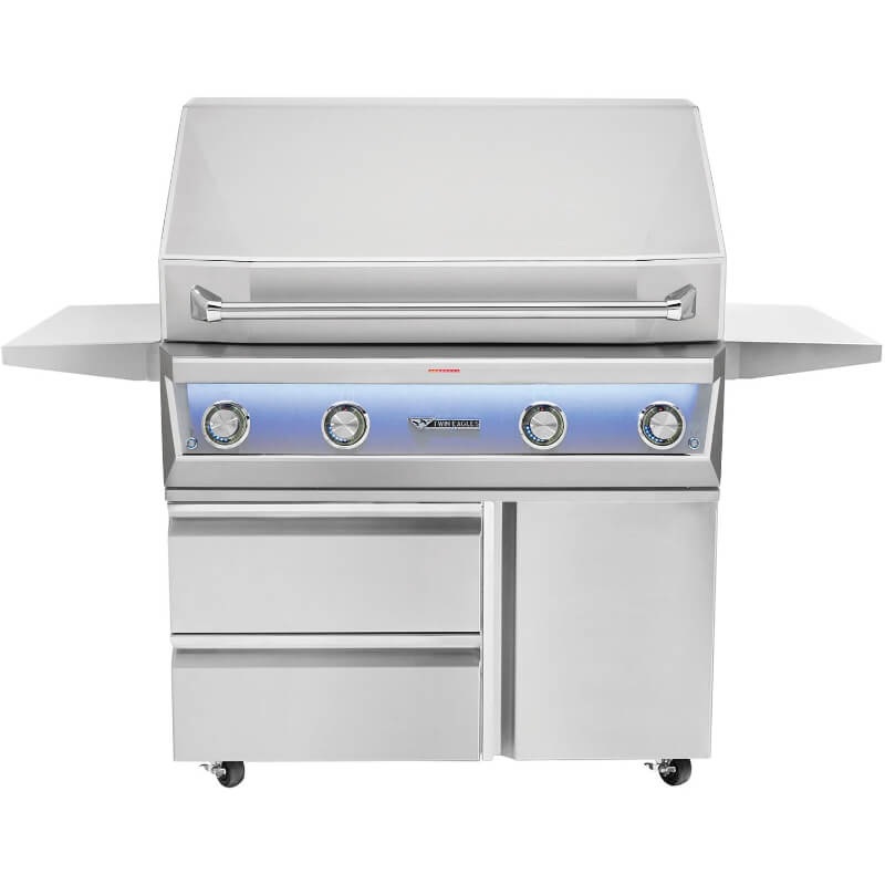 Twin Eagles Eagle One 42-Inch 3-Burner Gas Grill with Sear Zone & Rotisserie On Deluxe Cart
