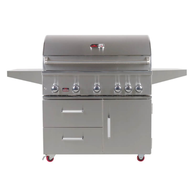 Whistler Burford 42-Inch 5 Burner Gas Grill With Cart