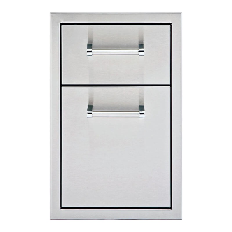 Delta Heat 13-Inch Stainless Steel Double Access Drawer - DHSD132-B