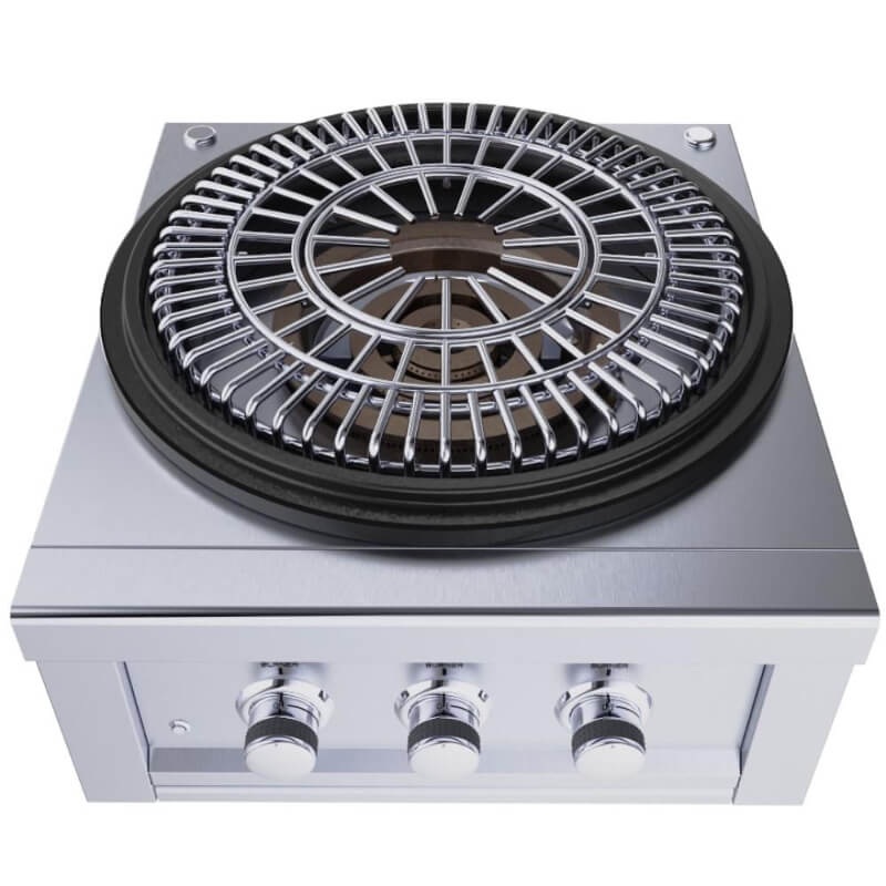 Sunstone 24 Inch Power Cirque Flat-Top Griller
