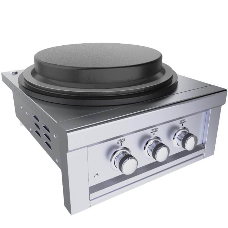 Sunstone 24 Inch Power Cirque Solid Steel Griddle