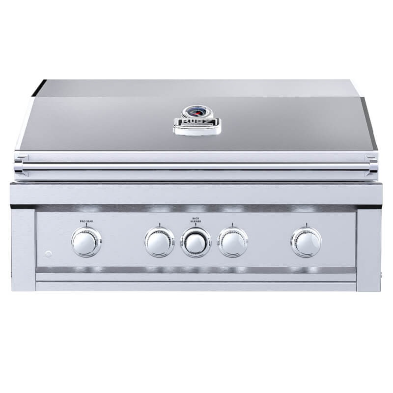 Sunstone Ruby 36-Inch 4-Burner Built-In Gas Grill With Pro-Sear & Rotisserie