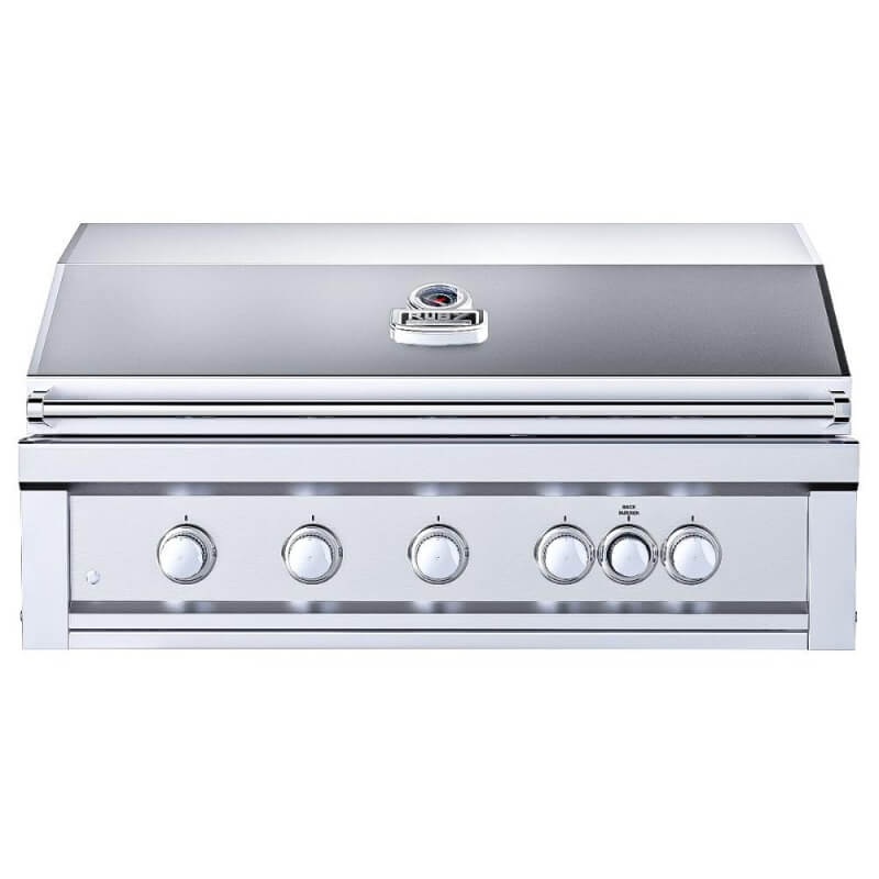 Sunstone Ruby 42-Inch 5-Burner Built-In Grill With Pro-Sear
